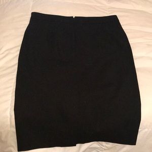 Black gap pencil skirt